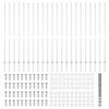 vidaXL Valla con Poste Plateado 1,6 x 50 m Acero