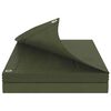 vidaXL Lona con ojales Verde 4 x 8 m 90 gsm PE