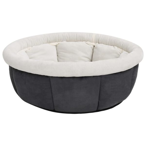 vidaXL Cama para perros gris 50x50x22 cm