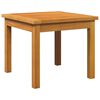 vidaXL Mesa lateral Aceite Natural Madera de Acacia S&oacute;lida