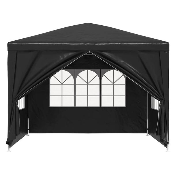 vidaXL Carpa para celebraciones gris antracita 3x3 m