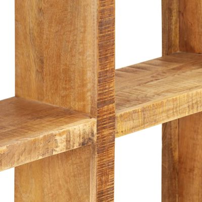 vidaXL Estantería madera maciza de mango 80x25x175 cm
