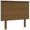 vidaXL Cabecero de cama madera maciza de pino marr&oacute;n miel 94x6x82,5 cm