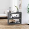 vidaXL Estanter&iacute;a/divisor de espacios madera pino gris 80x30x71,5 cm