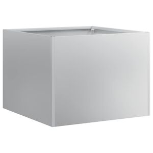 vidaXL Jardinera 40x40x30 cm de acero galvanizado