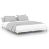 vidaXL Cama sin colch&oacute;n blanca 180x200 cm madera de ingenier&iacute;a