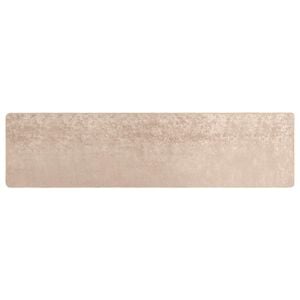 vidaXL Pasillo de alfombra MARSA Beige 50 x 250 cm Poli&eacute;ster y PVC