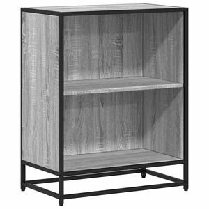 vidaXL Estanter&iacute;a madera ingenier&iacute;a gris sonoma 60x35x76 cm
