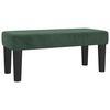 vidaXL Cama box spring con colch&oacute;n terciopelo verde oscuro 90x190 cm