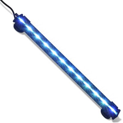 vidaXL Lámpara sumergible LED de burbujas para acuario RGB 32 cm