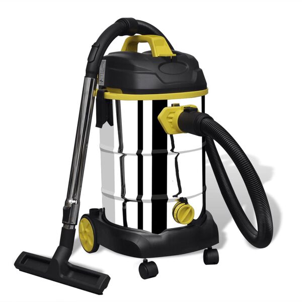 vidaXL Aspiradora en seco y h&uacute;medo 1380 W