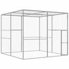 vidaXL Jaula para gatos acero galvanizado 3x3x2,5 m