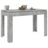 vidaXL Mesa de comedor madera de ingenier&iacute;a gris hormig&oacute;n 120x60x76 cm