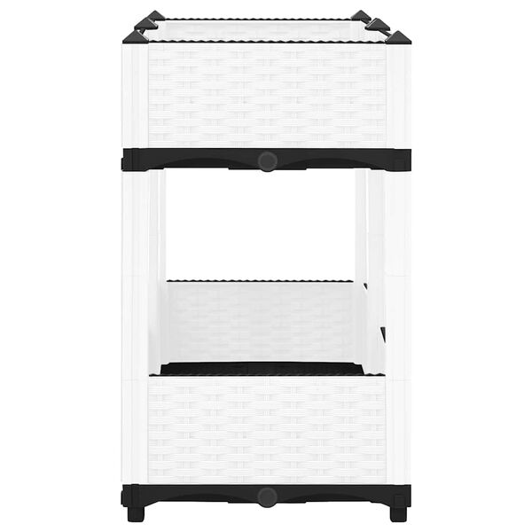 vidaXL Arriate polipropileno 80x40x71 cm