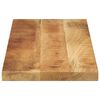 vidaXL Tablero de mesa rectangular madera maciza mango 90x40x2,5 cm