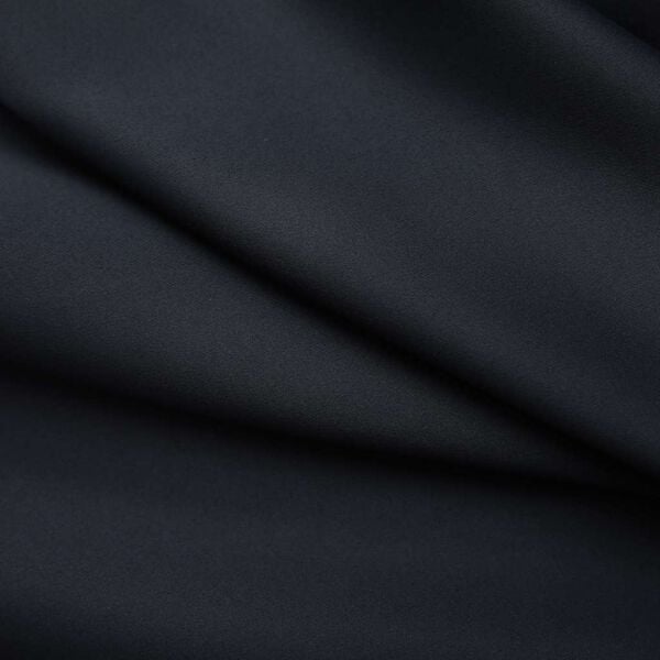 vidaXL Cortinas opacas con ganchos 2 piezas negro 140x245 cm