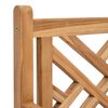 vidaXL Silla de Jard&iacute;n 2 pcs 60 x 58 x 90 cm Madera de teca maciza