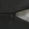 vidaXL Fundas de coj&iacute;n 4 unidades apariencia de lino 40x40 cm negro