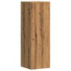 vidaXL Soportes para plantas 2 uds madera roble artisian 33x33x100 cm