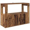 vidaXL Vitrina Madera vieja 80 x 30 x 60 cm Madera de ingenier&iacute;a