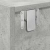 vidaXL Mueble de TV madera de ingeniería gris hormigón 60x31x25,5 cm