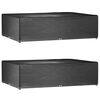 vidaXL Fundas muebles jard&iacute;n 2 uds 16 ojales rectangular 300x200x75 cm