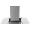 vidaXL Campana extractora para cocina isla con pantalla LCD