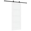 vidaXL Puerta Corredera 83 x 211 cm Madera de ingenier&iacute;a