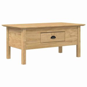 vidaXL Mesa de Caf&eacute; BODO Marr&oacute;n miel 100 x 55 x 46 cm