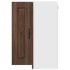 vidaXL Armario de cocina mural con puerta Roble Marrón 57 x 57 x 80 cm