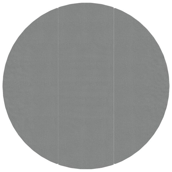 vidaXL Tapiz de suelo piscina geotextil de poliéster gris claro Ø396cm