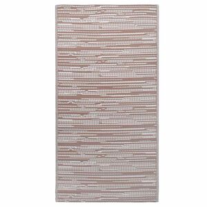 vidaXL Alfombra de exterior PP marr&oacute;n 120x180 cm