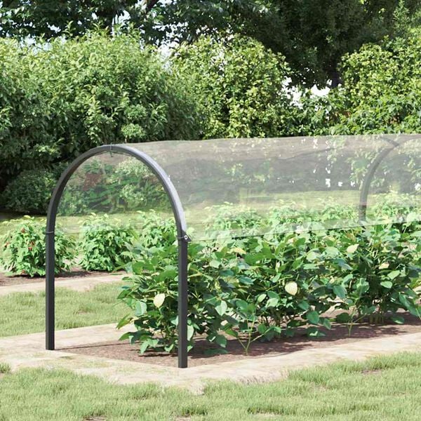 vidaXL Lona transparente con ojales PVC 2x8 m