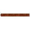vidaXL Bordes de c&eacute;sped acero corten flexible 10 piezas 10x103 cm