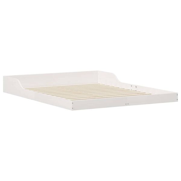 vidaXL Estructura de cama 140 x 220 cm Madera de pino macizo
