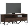 vidaXL Mueble de TV madera de ingenier&iacute;a marr&oacute;n roble 122x34x41 cm