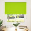vidaXL Estor Enrollable Opaco hojas verde 140x150cm Tela Ancho 136,6cm