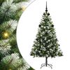 vidaXL &Aacute;rbol de Navidad Artificial con Nieve Esponjosa y Plegable