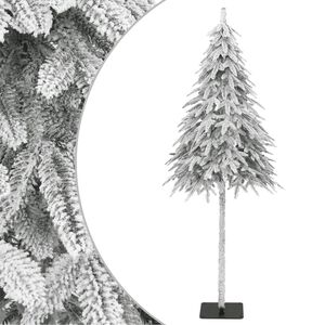 vidaXL &Aacute;rbol de Navidad artificial con nieve 210 cm