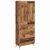 vidaXL Alacena Madera Vieja 69,5 x 34 x 180 cm Madera de ingenier&iacute;a