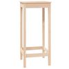vidaXL Mesa alta de bar madera maciza de pino 50x50x110 cm