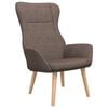 vidaXL Sill&oacute;n de relax de tela gris taupe