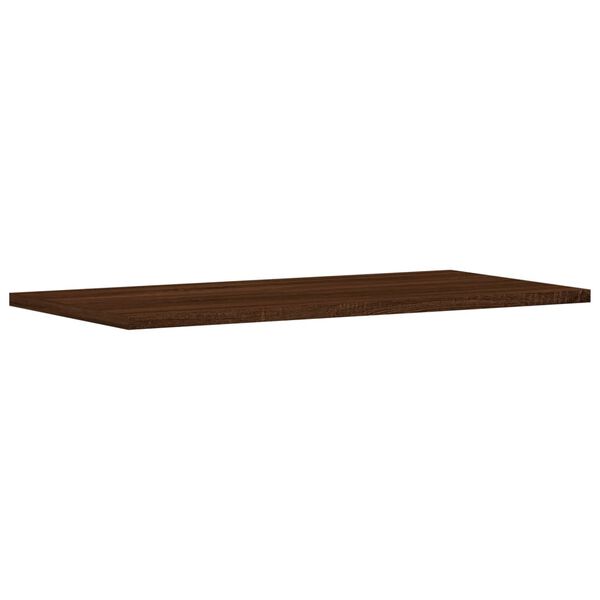 vidaXL Estantes pared 4 uds madera ingenier&iacute;a marr&oacute;n roble 60x30x1,5cm