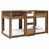 vidaXL Cama Litera para Ni&ntilde;os Madera vieja 100 x 200 cm