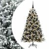 vidaXL &Aacute;rbol de Navidad Artificial con Adorno 240 cm 300 LED