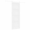 vidaXL Puerta Corredera ORKDAL 83 x 232 cm Madera de Pino Maciza