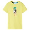 Camiseta infantil amarillo 140