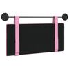 vidaXL Cabecera Colgante Montaje en la pared Rosa 100 x 55 x 5 cm tela
