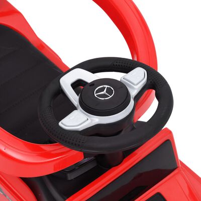 vidaXL Coche de empuje para niños Mercedes Benz G63 rojo