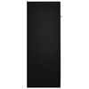 vidaXL Aparador de madera contrachapada negro 60x30x75 cm